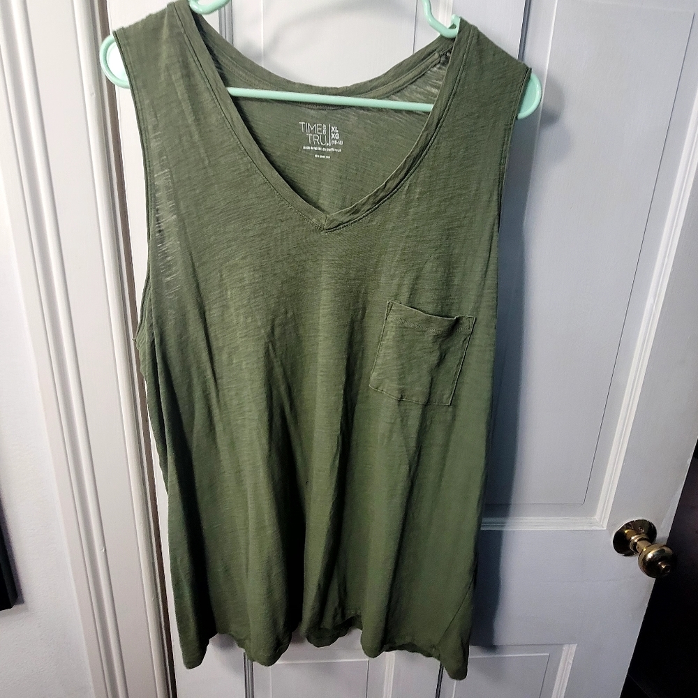 Green Tank top
